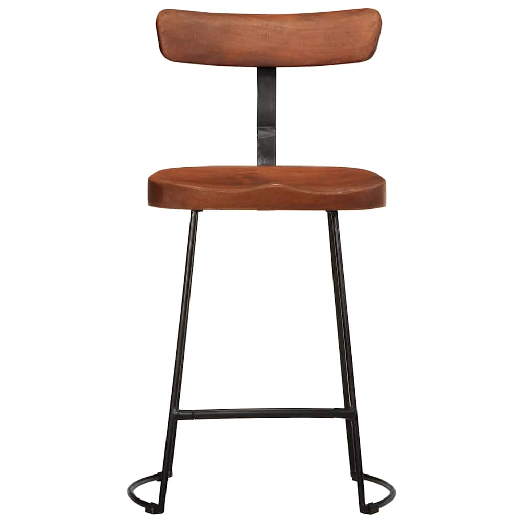 Barhocker 2 Stk. 49x43x79 cm Mango Massivholz