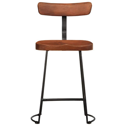 Barhocker 2 Stk. 49x43x79 cm Mango Massivholz