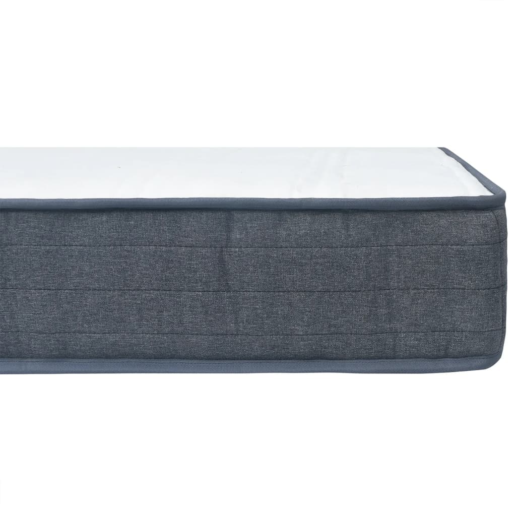 Boxspringmatratze 160x80x20 cm Mittelweich Stoff