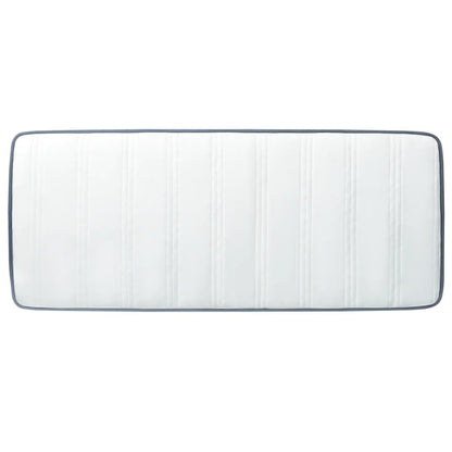 Boxspringmatratze 90x190x20 cm Mittelweich Stoff