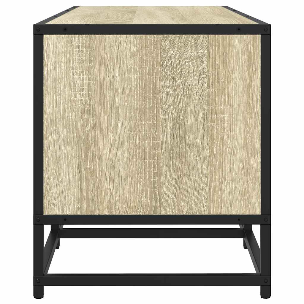 Meuble TV en chêne Sonoma 210x35x41 cm, matériau à base de bois