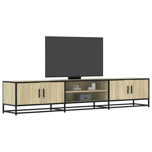 Meuble TV en chêne Sonoma 210x35x41 cm, matériau à base de bois