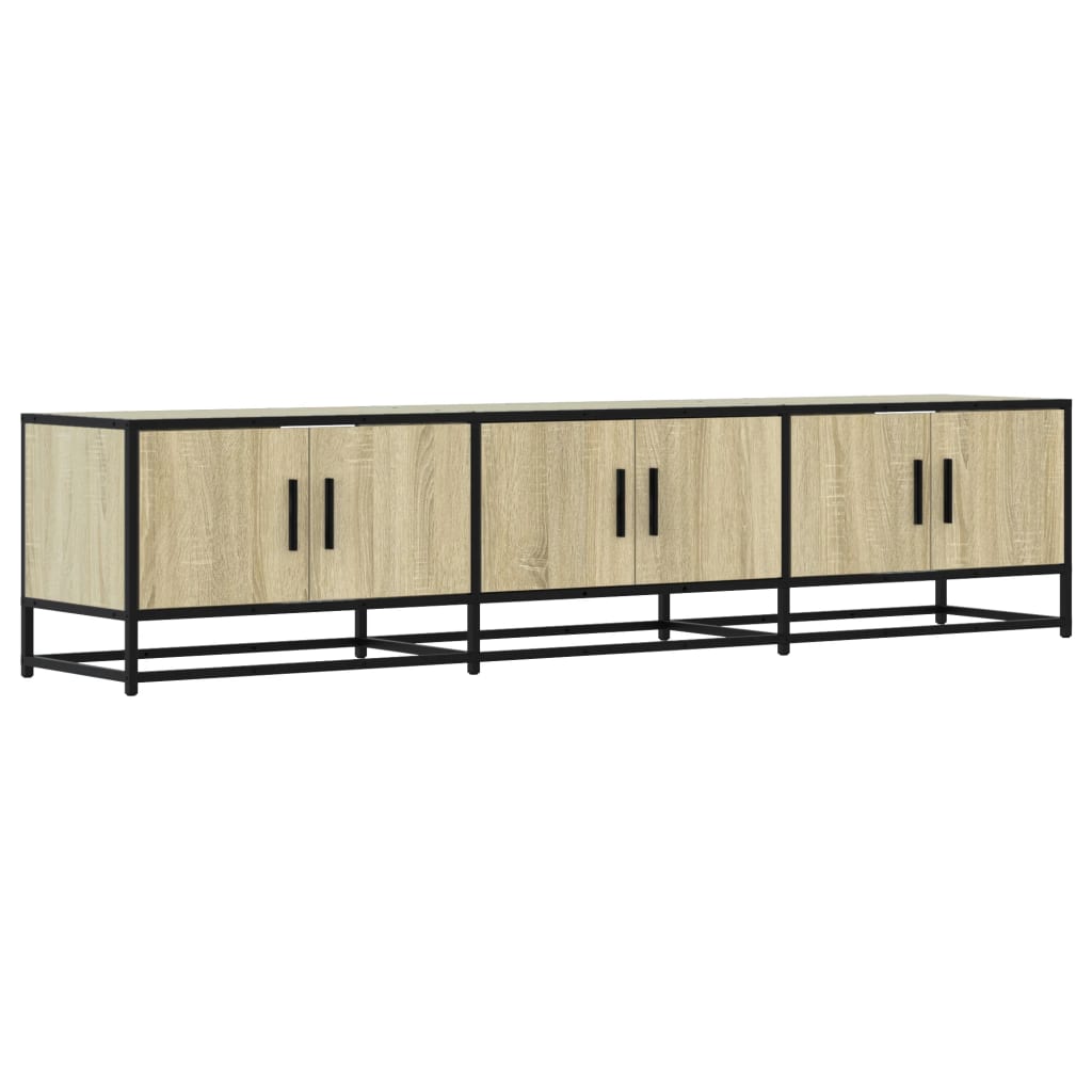 Meuble TV en chêne Sonoma 180x35x41 cm, matériau à base de bois