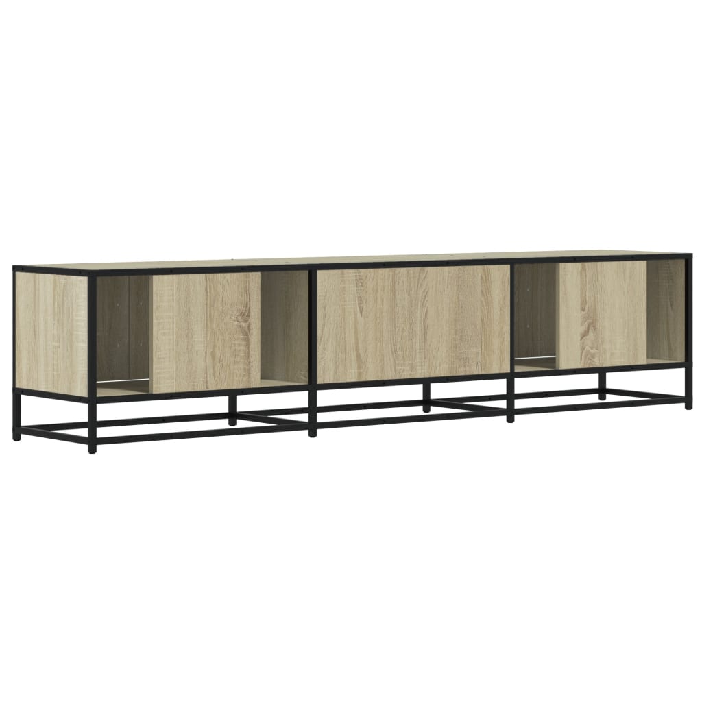 Meuble TV en chêne Sonoma 180x35x41 cm, matériau à base de bois