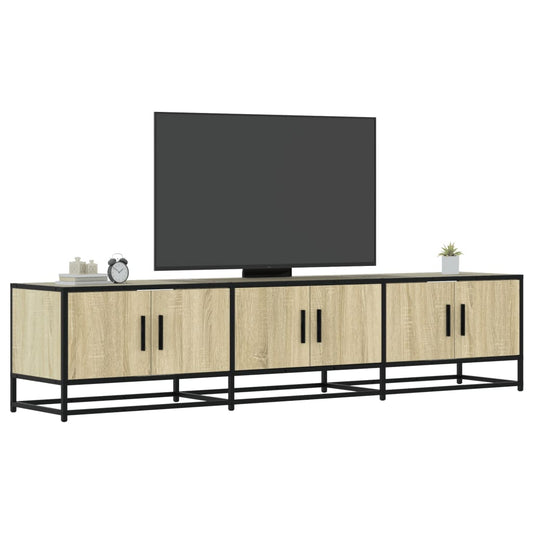 Meuble TV en chêne Sonoma 180x35x41 cm, matériau à base de bois