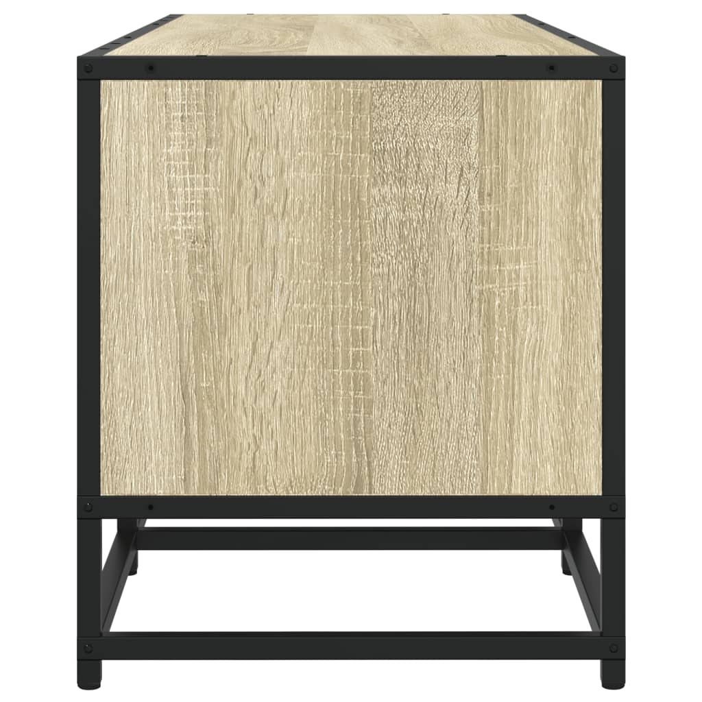 Meuble TV en chêne Sonoma 240x35x41 cm, matériau à base de bois