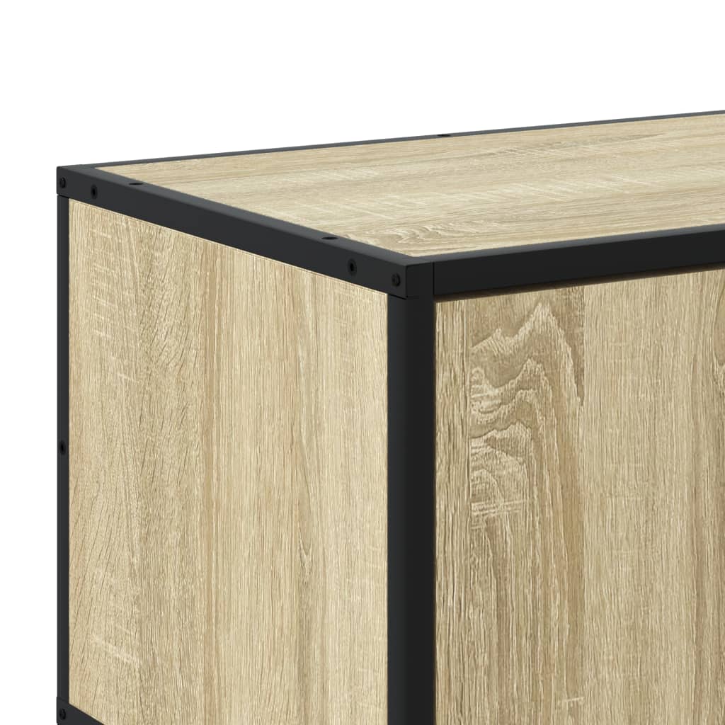 Meuble TV en chêne Sonoma 240x35x41 cm, matériau à base de bois