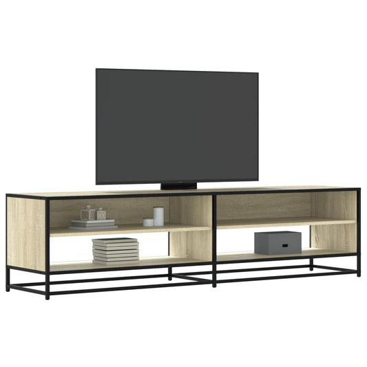 Meuble TV en chêne Sonoma 180,5x40x46 cm, matériau à base de bois