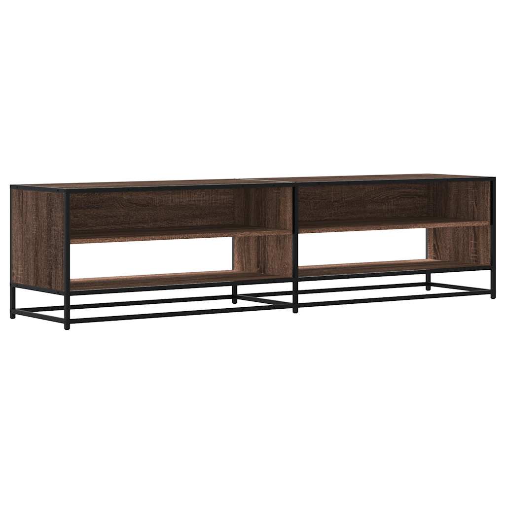 TV-Schrank Braun Eichen-Optik 180,5x40x46 cm Holzwerkstoff