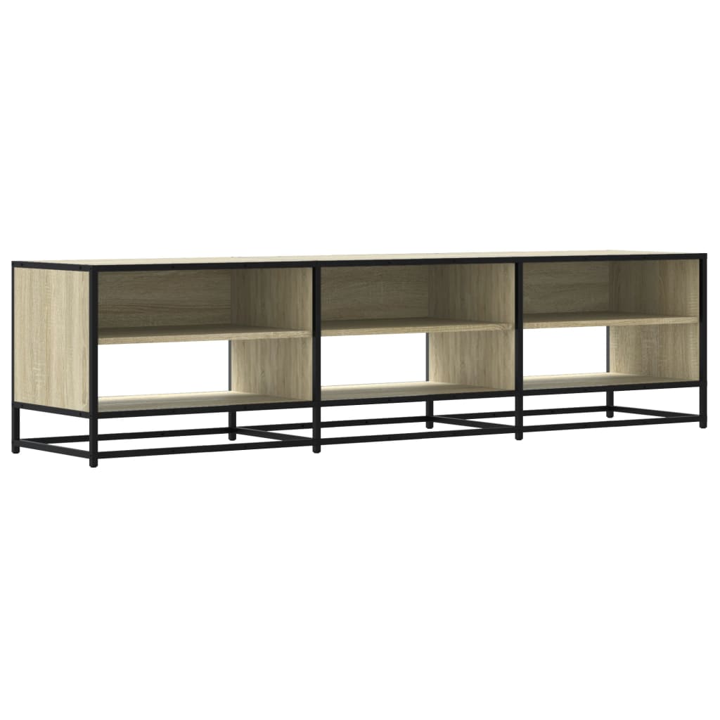Meuble TV en chêne Sonoma 180x40x46 cm, matériau à base de bois