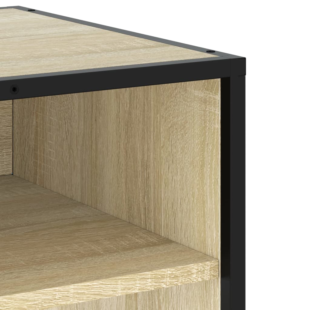 Meuble TV en chêne Sonoma 180x40x46 cm, matériau à base de bois