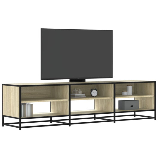 Meuble TV en chêne Sonoma 180x40x46 cm, matériau à base de bois