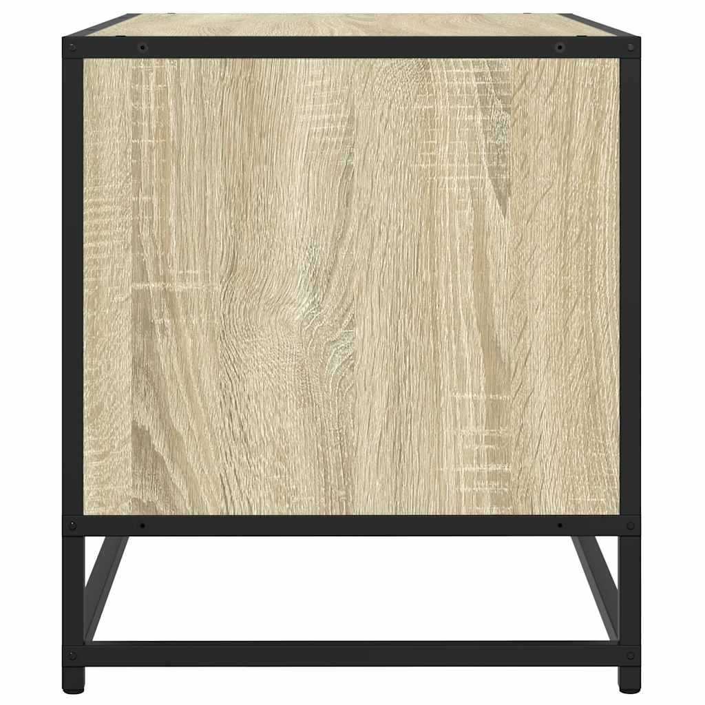 Meuble TV en chêne Sonoma 270x40x46 cm, matériau à base de bois