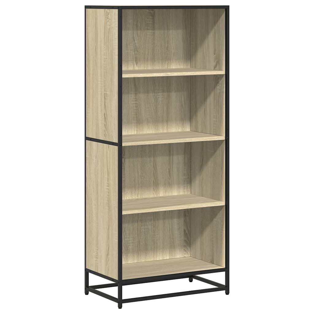 Bibliothèque en chêne Sonoma 60x35x139 cm matériau bois