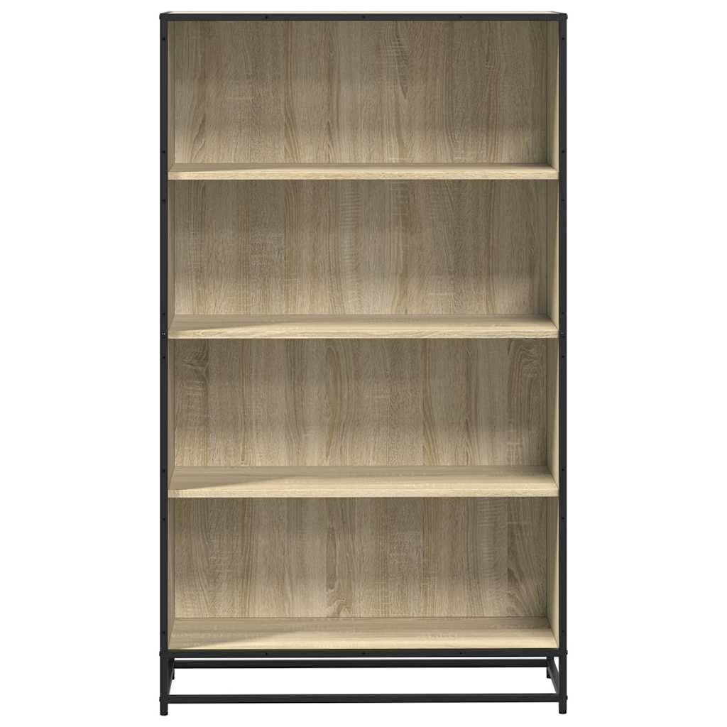 Bibliothèque en chêne Sonoma 80,5x35x139 cm matériau bois