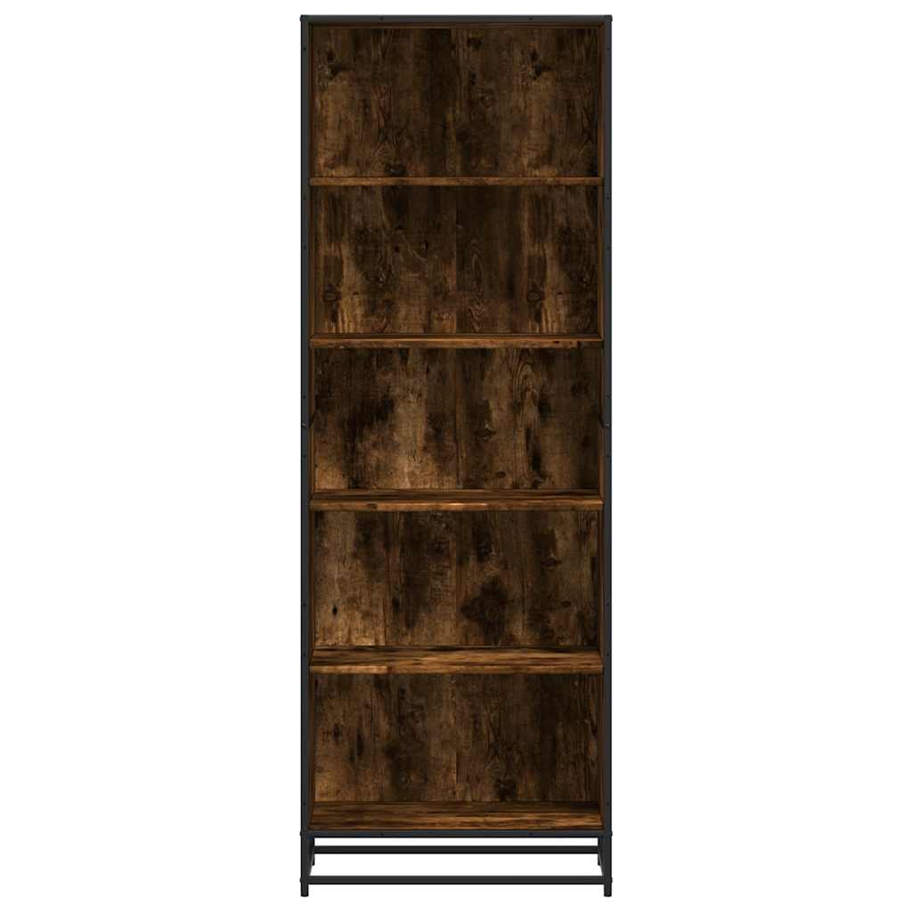Bookshelf smoked oak 60x35x170.5 cm wood material