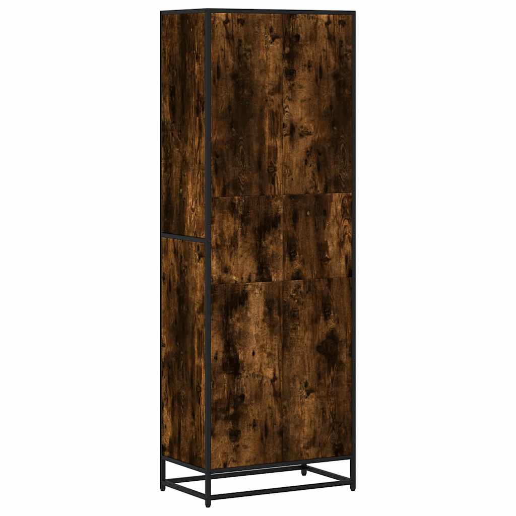 Bookshelf smoked oak 60x35x170.5 cm wood material