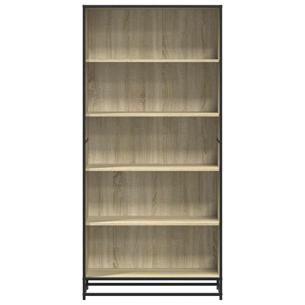 Bibliothèque en chêne Sonoma 80,5 x 35 x 170,5 cm, matériau bois