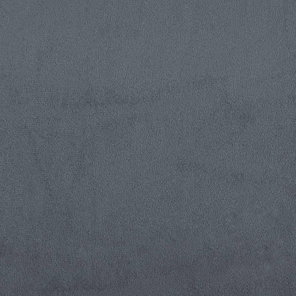 Relaxing chair dark grey 64x74x84 cm velvet