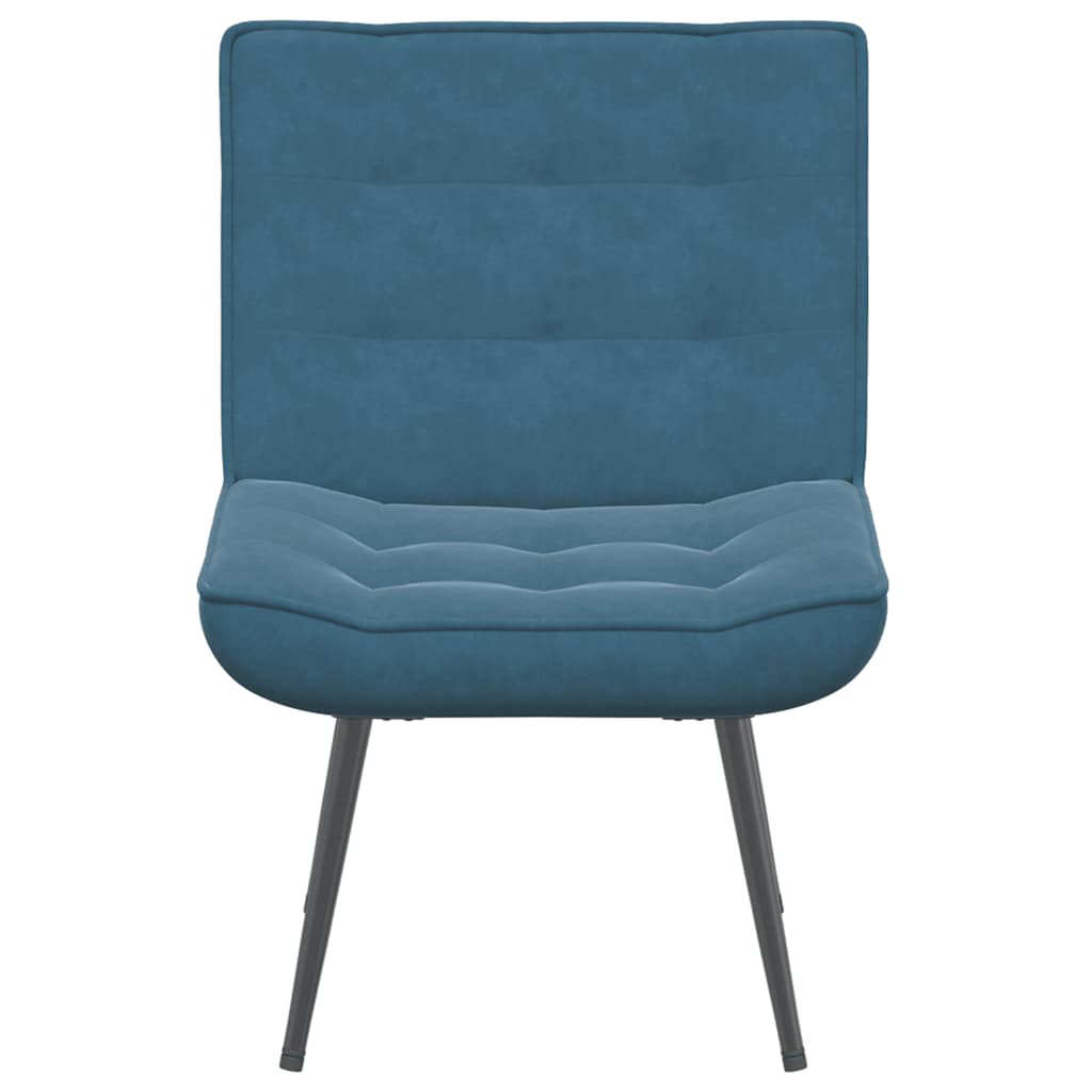 Relaxsessel Blau 64x74x84 cm Samt