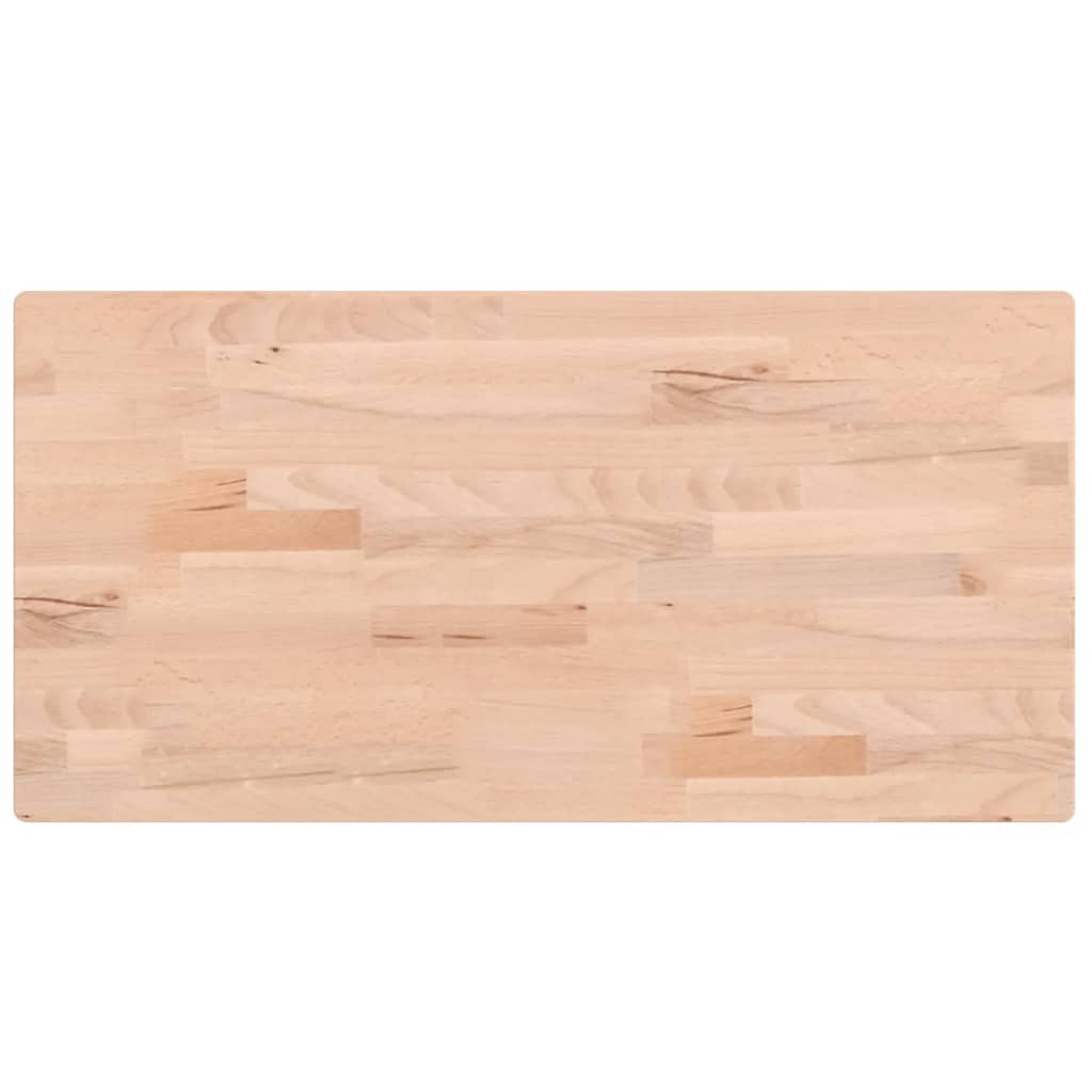 Washbasin shelf wall-mounted steel and solid beech wood