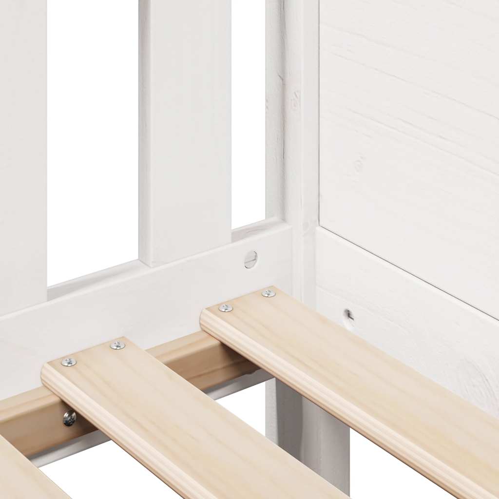 Children's bed with drawers 80x170 cm solid pine wood