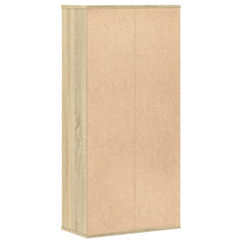 Bibliothèque chêne Sonoma 50x25x105 cm matériau bois