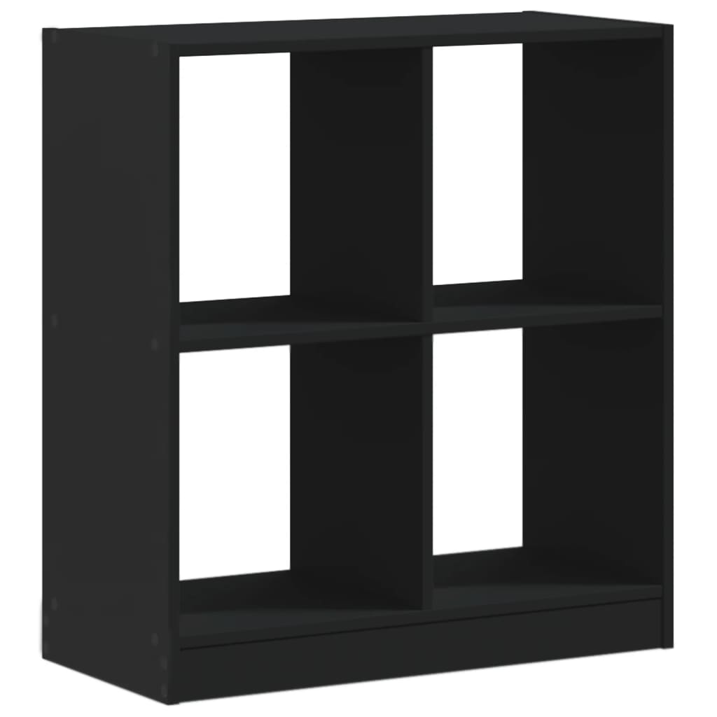 Bibliothèque noire 68,5x32x75 cm en bois