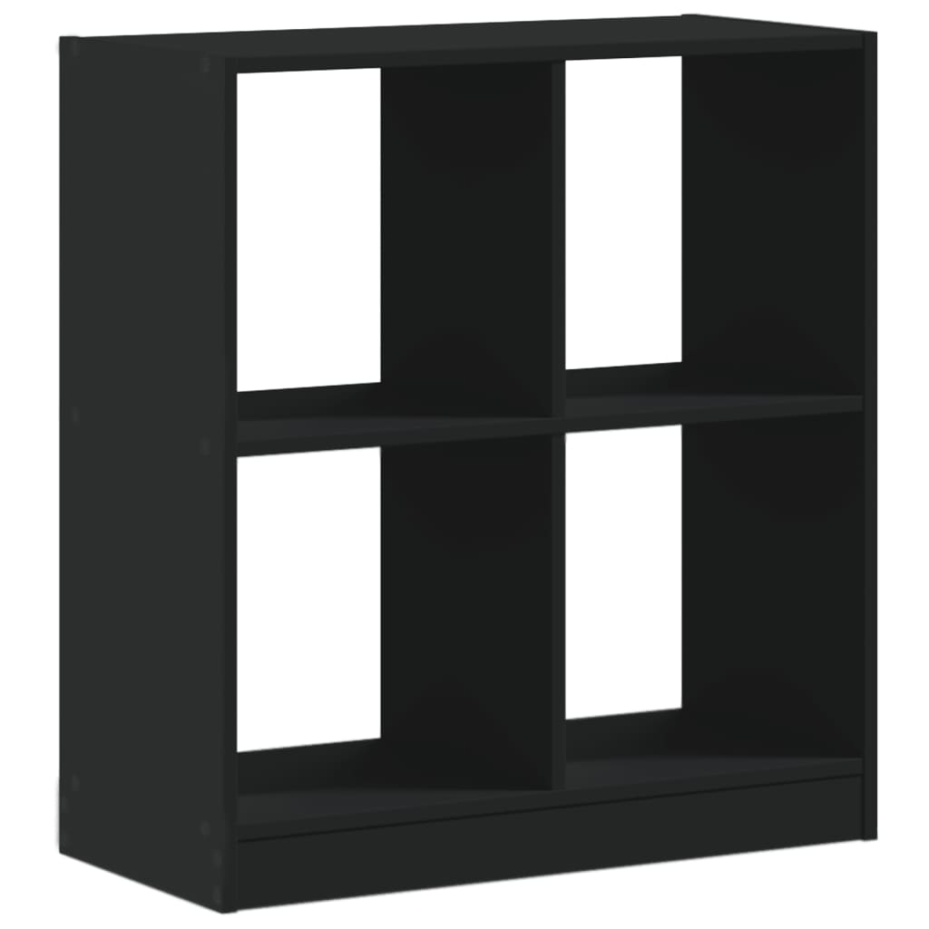 Bibliothèque noire 68,5x32x75 cm en bois