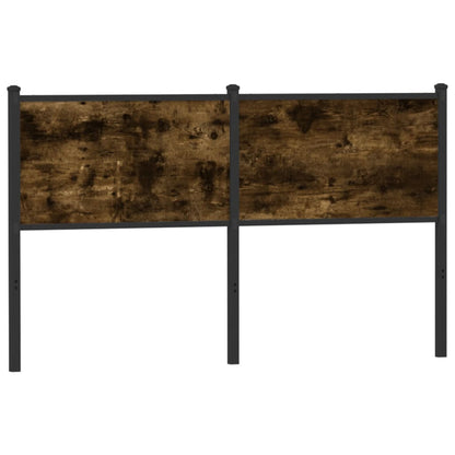Ersatz-Kopfteil Räuchereiche 150 cm Holzwerkstoff und Stahl