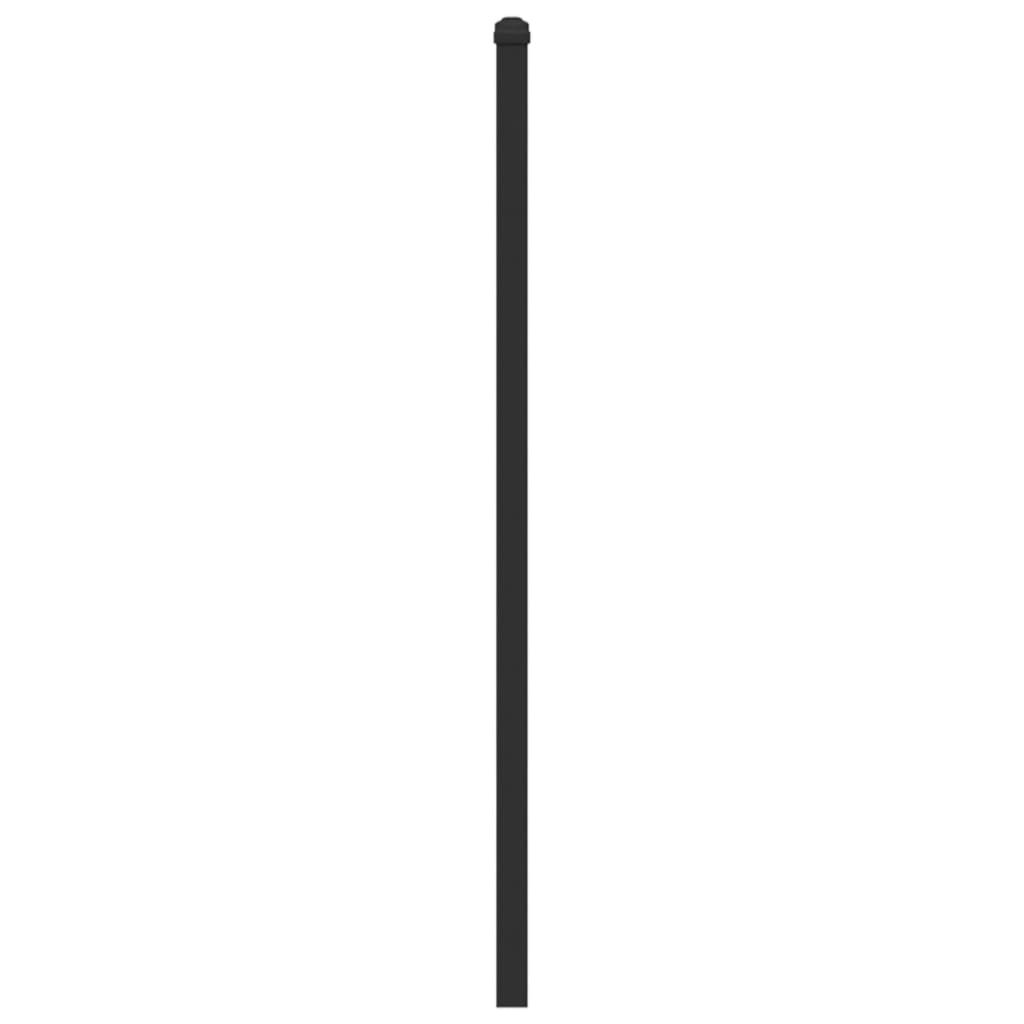 Ersatz-Kopfteil Räuchereiche 150 cm Holzwerkstoff und Stahl