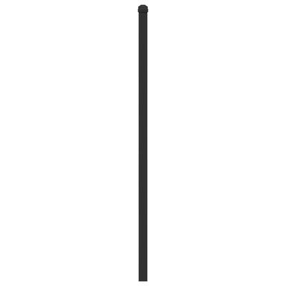 Ersatz-Kopfteil Braun Eichen-Optik 80 cm Holzwerkstoff und Stahl