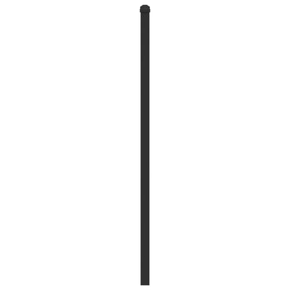 Ersatz-Kopfteil Braun Eichen-Optik 180 cm Holzwerkstoff und Stahl