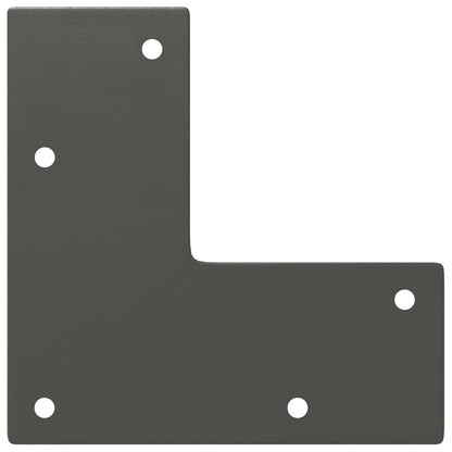 Haarnadelbeine für Couchtisch 4 Stk. Anthrazit 30 cm Massivstahl