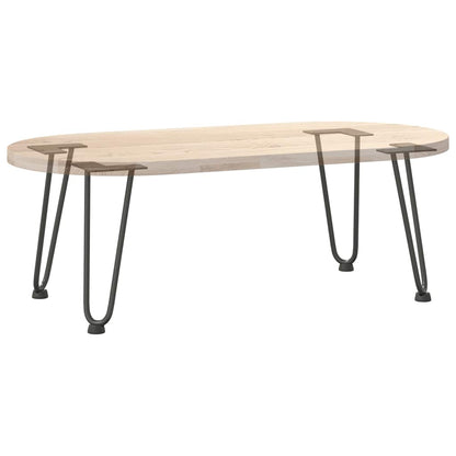 Haarnadelbeine für Couchtisch 4 Stk. Anthrazit 30 cm Massivstahl