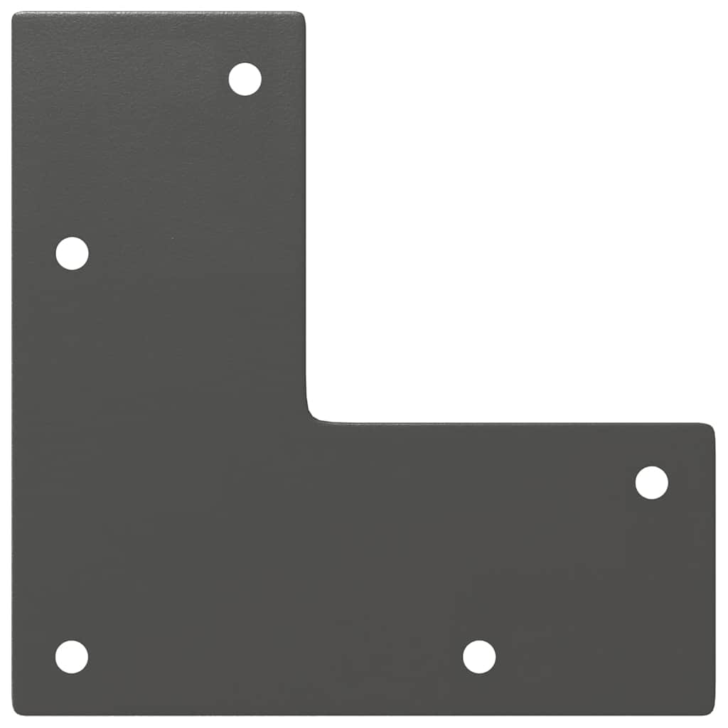 Hairpin legs 4 pcs. Anthracite 20 cm solid steel