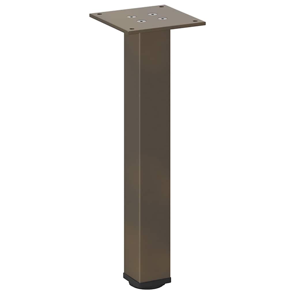 Coffee table legs 4 pcs. natural steel 42-44 cm steel