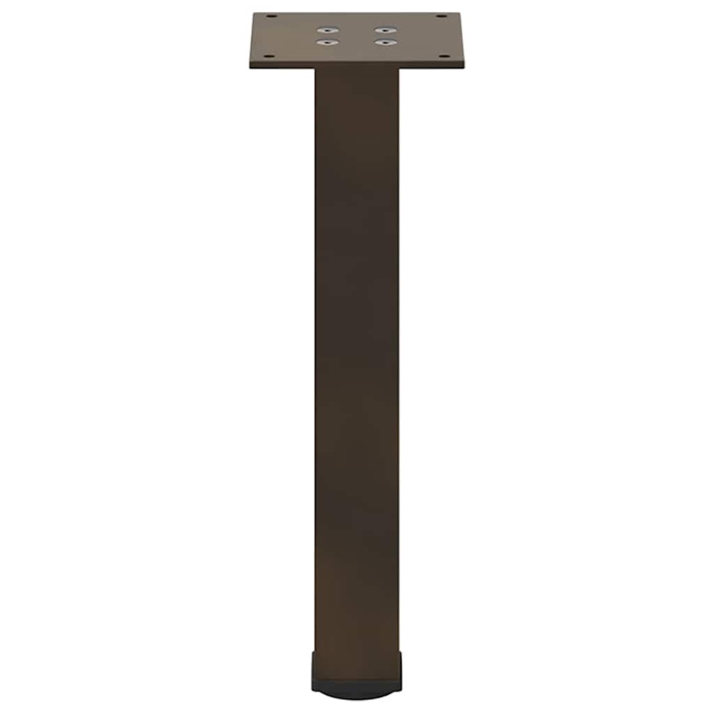 Coffee table legs 4 pcs. natural steel 42-44 cm steel