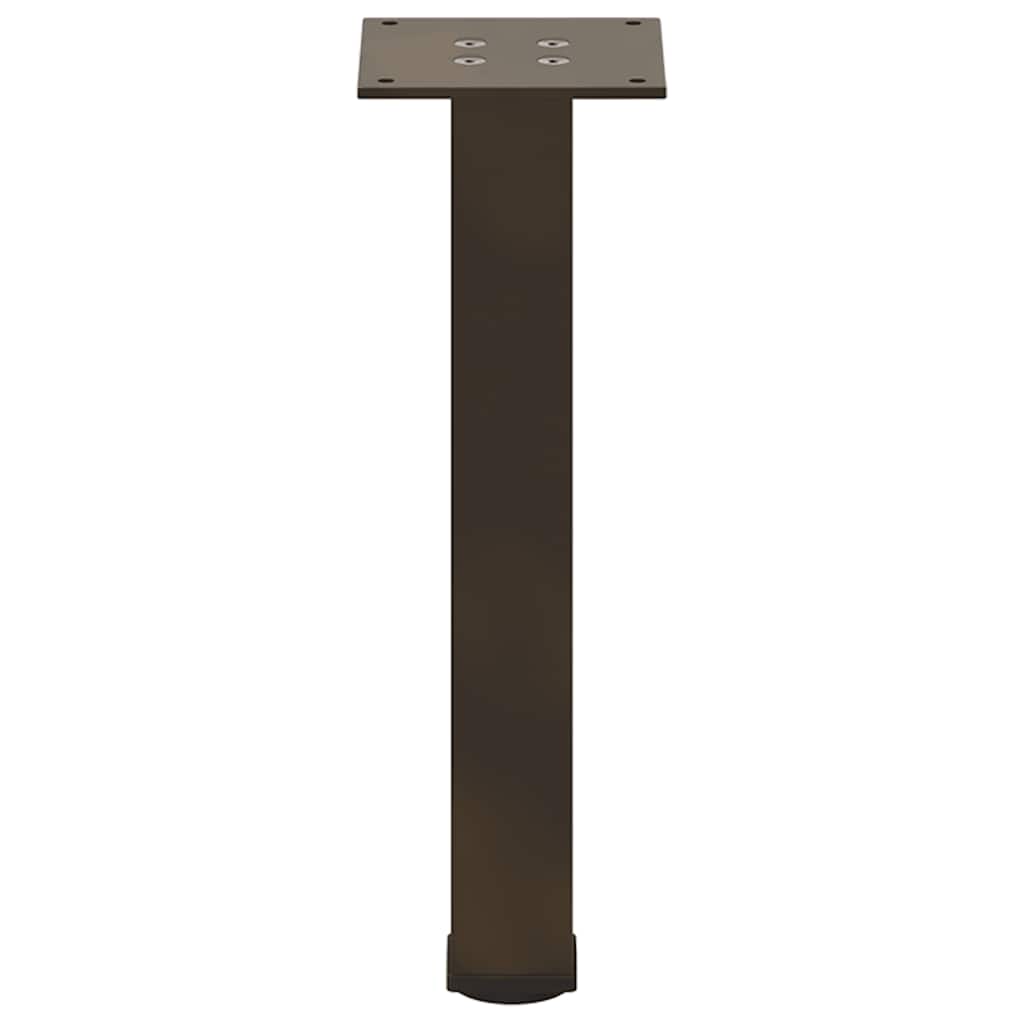 Coffee table legs 4 pcs. natural steel 42-44 cm steel