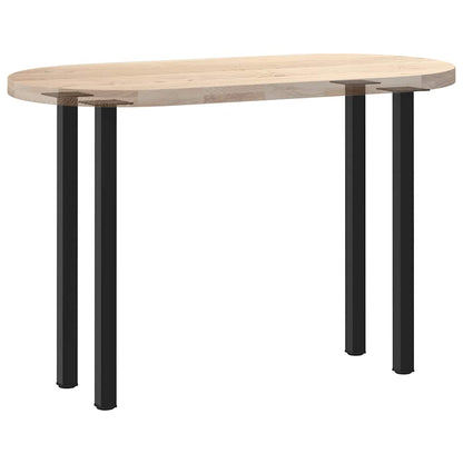 Konsolentischbeine 4 Stk. Schwarz 72-74 cm Stahl