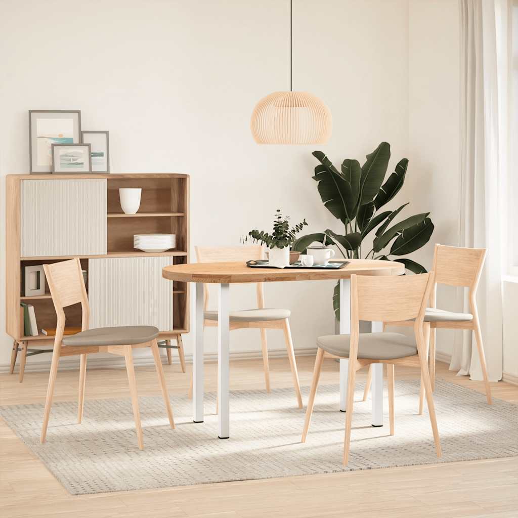 Konsolentischbeine 4 Stk. Weiß 72-74 cm Stahl