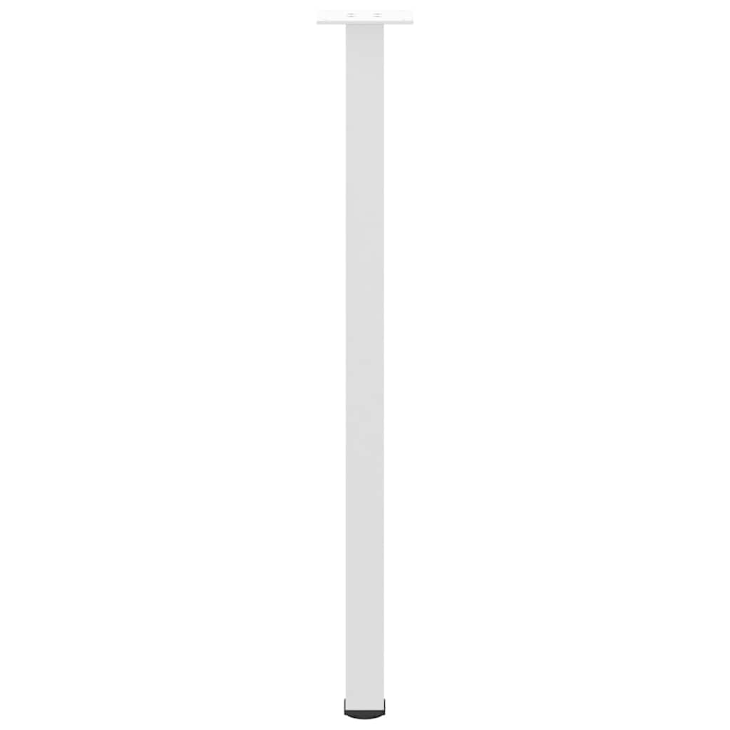 Konsolentischbeine 4 Stk. Weiß 72-74 cm Stahl