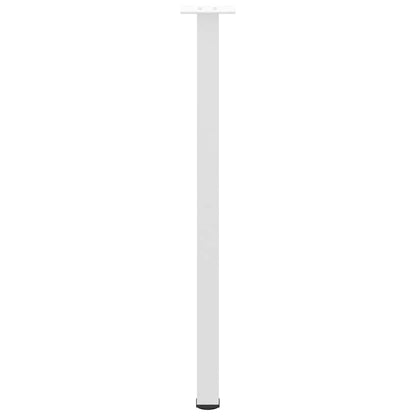 Konsolentischbeine 4 Stk. Weiß 72-74 cm Stahl