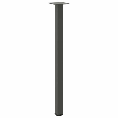 Konsolentischbeine 4 Stk. Anthrazit 72-74 cm Stahl
