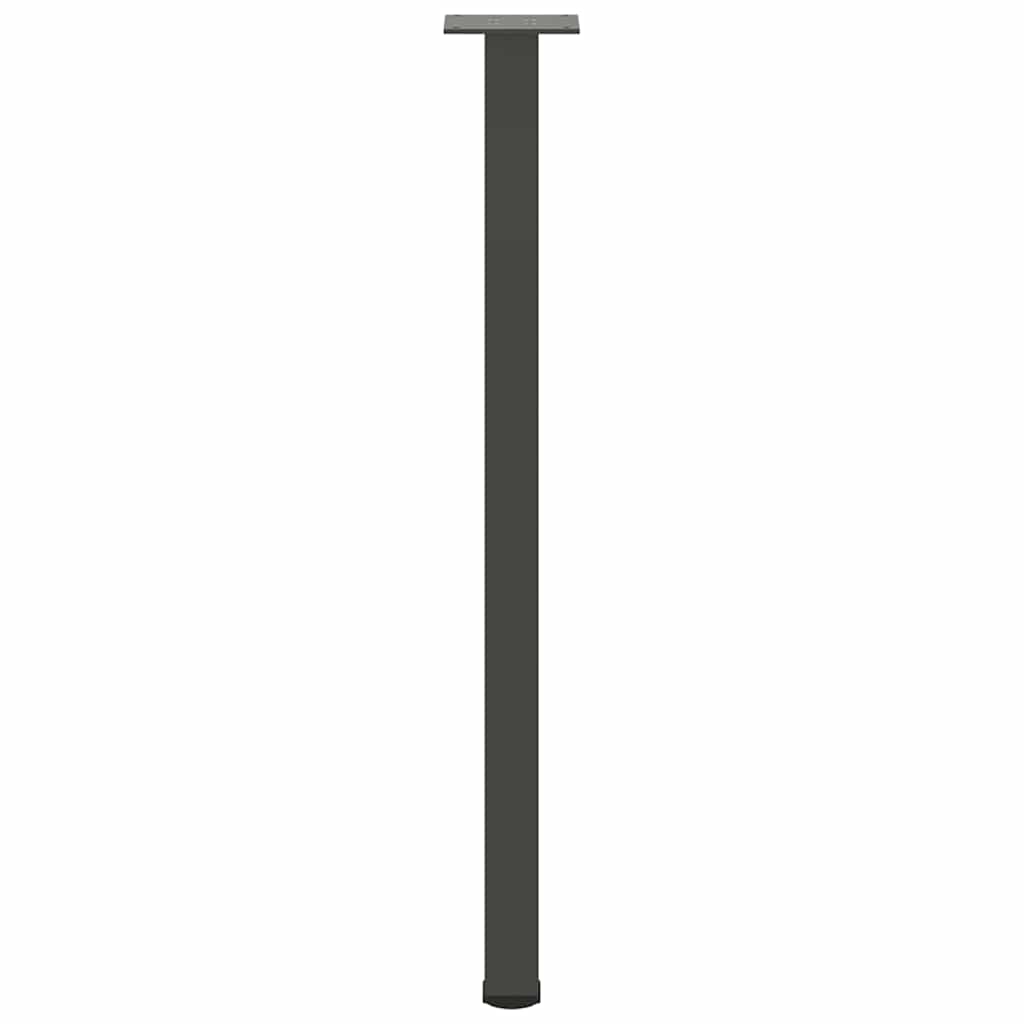 Konsolentischbeine 4 Stk. Anthrazit 72-74 cm Stahl