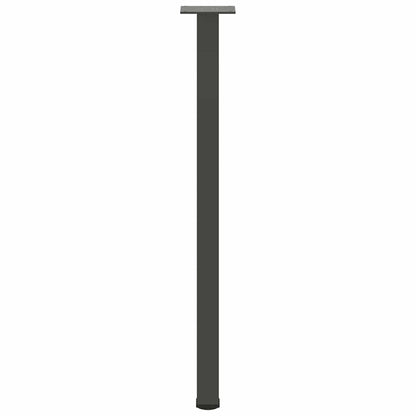 Konsolentischbeine 4 Stk. Anthrazit 72-74 cm Stahl