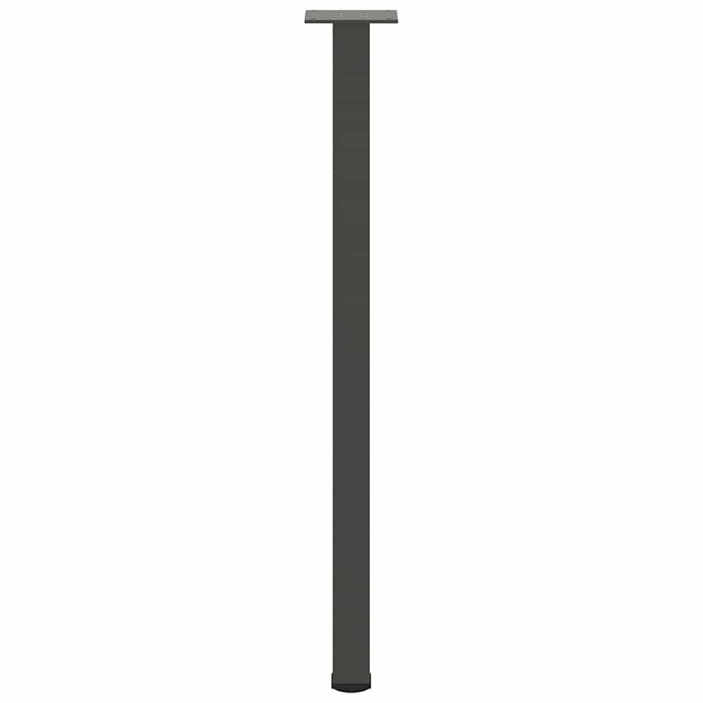 Konsolentischbeine 4 Stk. Anthrazit 72-74 cm Stahl