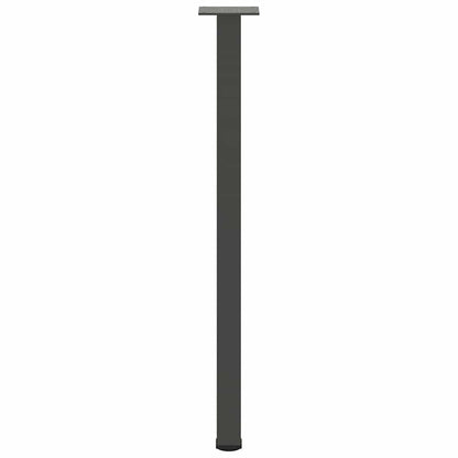 Konsolentischbeine 4 Stk. Anthrazit 72-74 cm Stahl