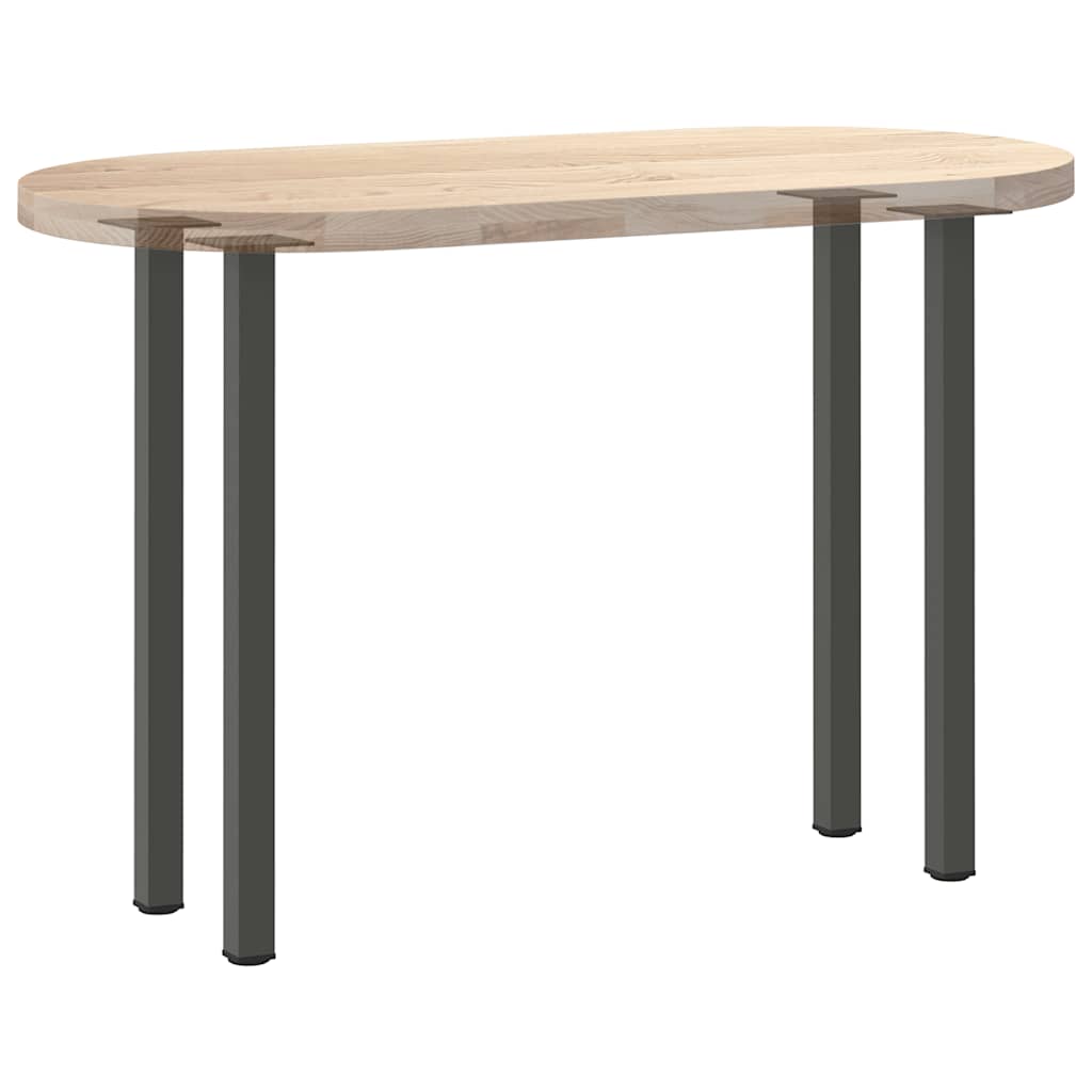 Konsolentischbeine 4 Stk. Anthrazit 72-74 cm Stahl