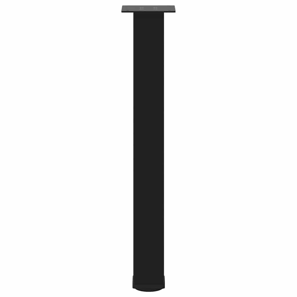Konsolentischbeine 4 Stk. Schwarz 72-74 cm Stahl